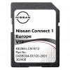 Nissan KE288-LCN1EV12 Europe Sat Nav SD card 2023 Nissan Connect 1 v12
