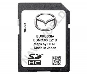 Mazda Europe BDMC66EZ1B Sat Nav SD card 2023