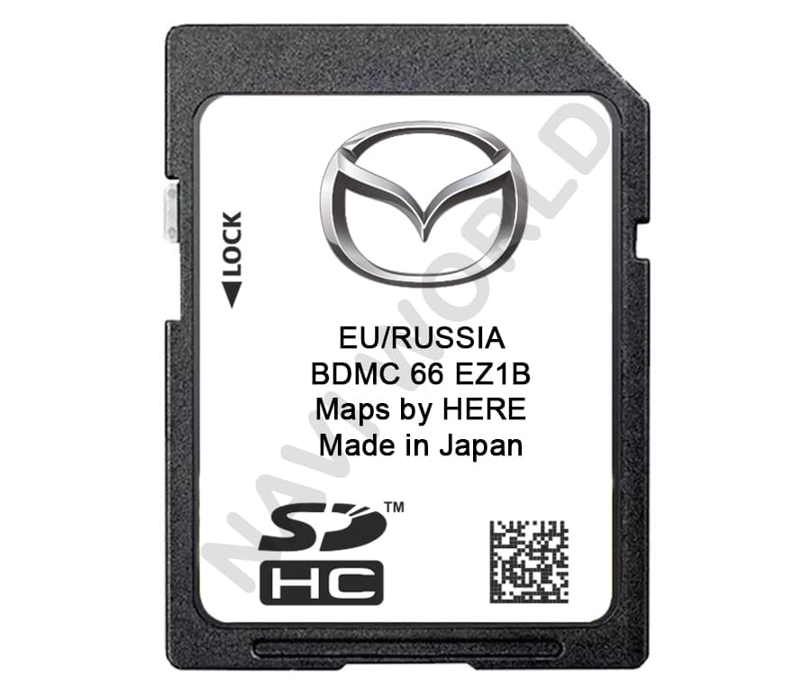 Mazda Europe BDMC66EZ1B Sat Nav SD card 2023