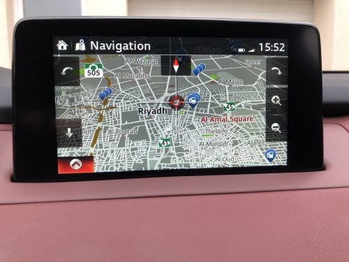 Mazda GCC / Gulf Area / Middle East BHW666EZ1T Sat Nav SD card  2024 photo review