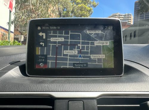 Mazda Australia / New Zealand BPD966EZ1W Sat Nav SD card 2024 photo review