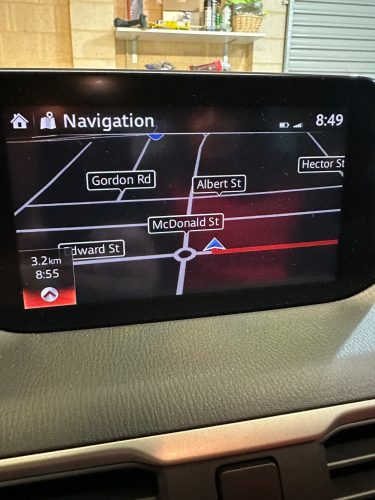 Mazda Australia / New Zealand BPD966EZ1W Sat Nav SD card 2024 photo review