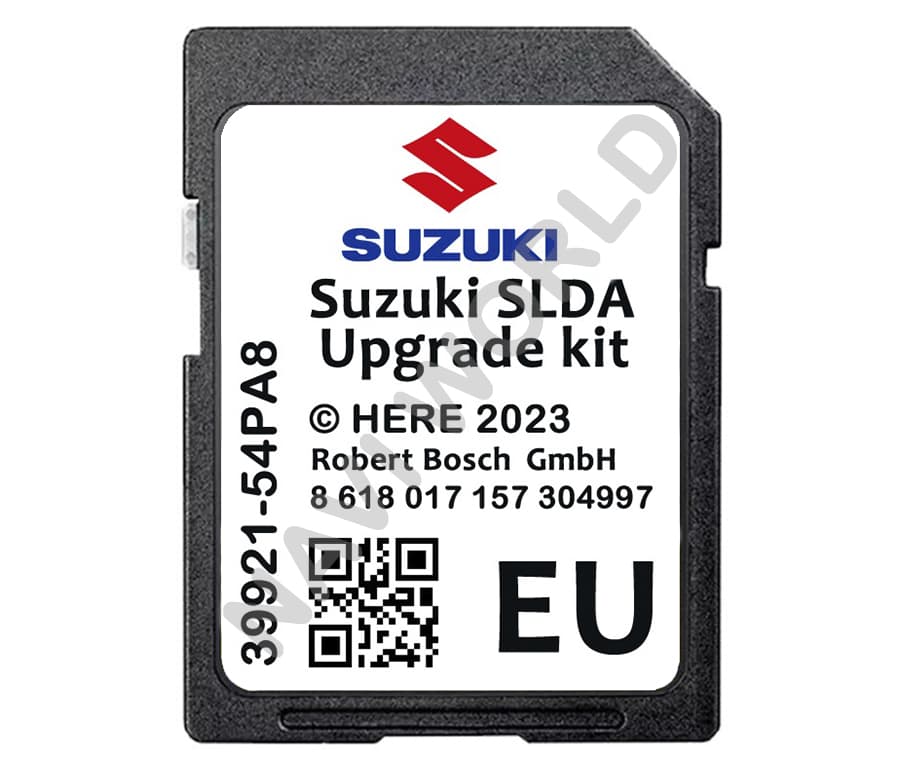 Suzuki 39921-54PA8 Sat Nav SD card Europe 2023
