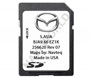 Mazda South Asia BJA966EZ1K Sat Nav SD card 2024