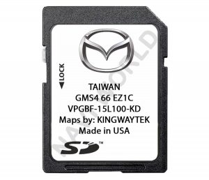 Mazda Taiwan GMS466EZ1C Sat Nav SD card 2024