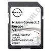 Nissan KE288-LCNKEV7 Europe Sat Nav SD card 2023 Connect 3 v7