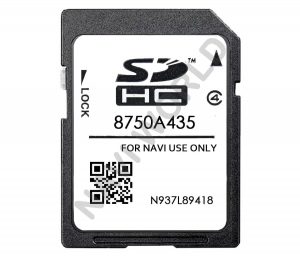 2024 Europe Citroen C4 Aircross C-11 Sat Nav SD card 8750A435