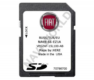 Fiat 124 Spider NA4N66EZ1A Sat Nav SD card Europe 2018
