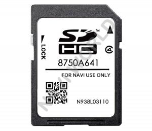 Fiat 8750A641 Sat Nav SD card WF-12 Europe 2024