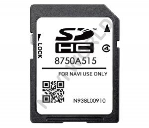 Peugeot 8750A515 Sat Nav SD card 4008 P-12 Europe 2024