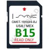 FORD B15 Sat Nav SD card SYNC2 GM5T-19H449-BJ USA Mexico