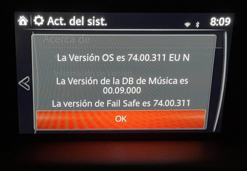EU Mazda Connect Firmware Update 74.00.324 EU photo review