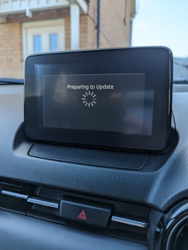 EU Mazda Connect Firmware Update 74.00.324 EU photo review