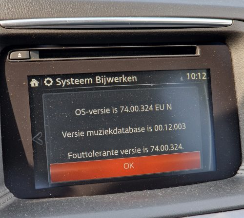 EU Mazda Connect Firmware Update 74.00.324 EU photo review