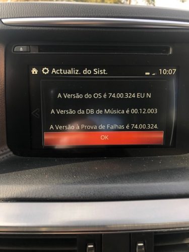 EU Mazda Connect Firmware Update 74.00.324 EU photo review