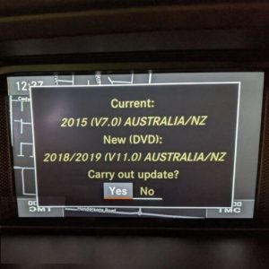 Comand NTG 4.5/4.7 Australia / New Zealand V11 2019 photo review