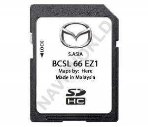 Mazda South Asia BCSL66EZ1 Sat Nav SD card 2022