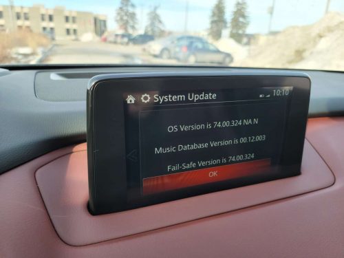 NA Mazda Connect Firmware Update 74.00.324 NA photo review