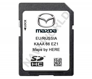 Mazda Europe KAAA66EZ1 Sat Nav SD card 2023
