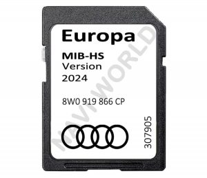 audi mib hs sat nav sd card 2024