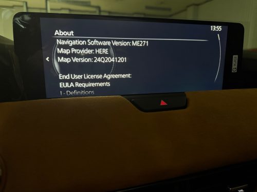 Mazda Europe KAAA66EZ1 Sat Nav SD card 2023 photo review