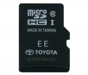 North America TOYOTA 86271-0E076 Sat Nav Micro SD Card 2024