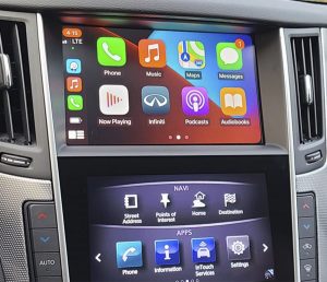 Infiniti CarPlay and Android Auto Q50 Q60 QX50 2015-2019