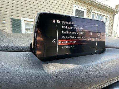 Mazda CarPlay and Android Auto Integration photo review