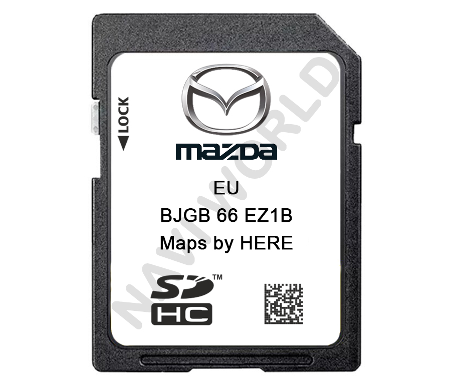 Mazda Europe Cyprus BJGB66EZ1B Sat Nav SD card 2025
