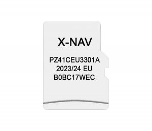 Europe Toyota Aygo PZ41CEU3301A X-NAV Sat Nav Micro SD card 2023/2024