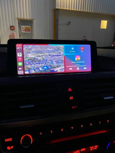 BMW Wireless CarPlay & Android Auto CIC NBT EVO System photo review
