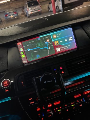 BMW Wireless CarPlay & Android Auto CIC NBT EVO System photo review