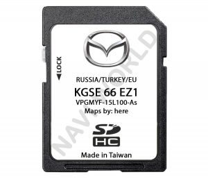 Mazda Europe KGSE66EZ1 Sat Nav SD card 2024