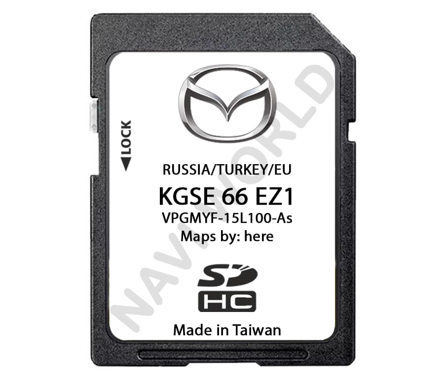Mazda Europe KGSE66EZ1 Sat Nav SD card 2024