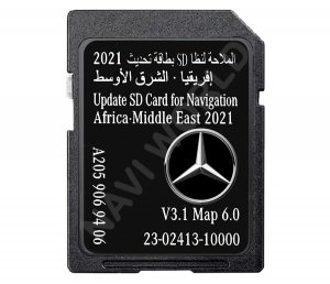Middle East / Africa Mercedes A2059069406 Sat Nav SD card GARMIN MAP PILOT V6 2021 FINAL VERSION