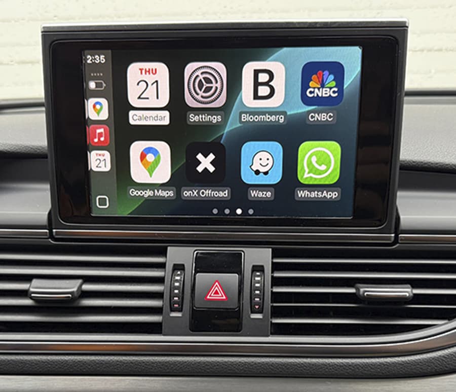 Audi A7 S7 2016-2017 Wireless CarPlay and AndroidAuto Integration