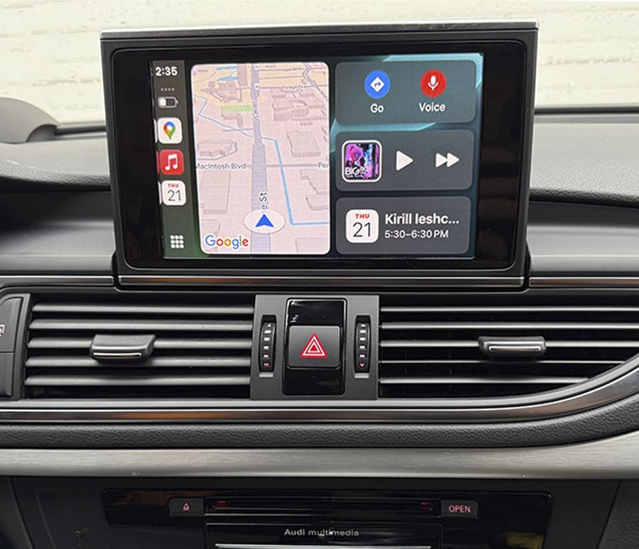 Audi A7 S7 2016-2017 Wireless CarPlay and AndroidAuto Integration