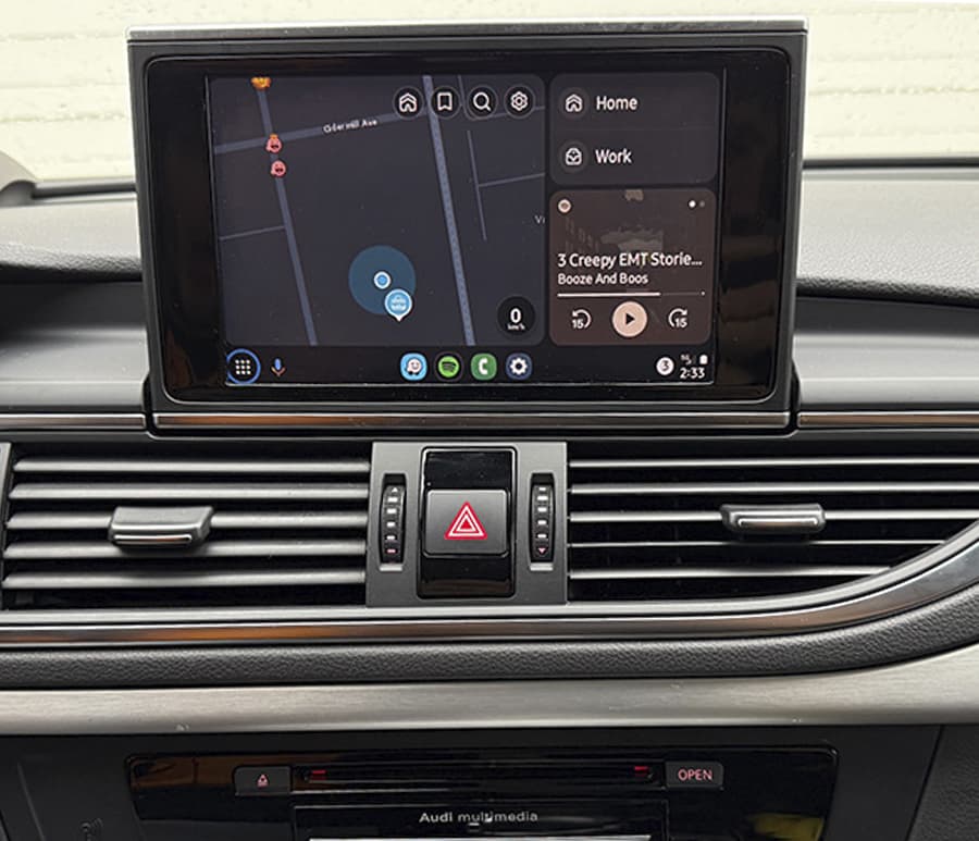 Audi A7 S7 2016-2017 Wireless CarPlay and AndroidAuto Integration